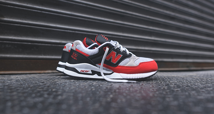 new balance 530 red black