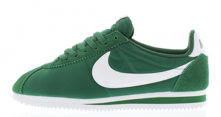 nike cortez mens green