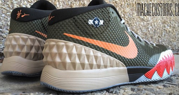 Nike Kyrie 1 Warhawk Custom by Mache Customs