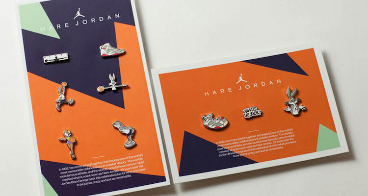 Peep Jordan Brand's "Hare" Pin Set From the Flight 23 Vegas Grand Opening