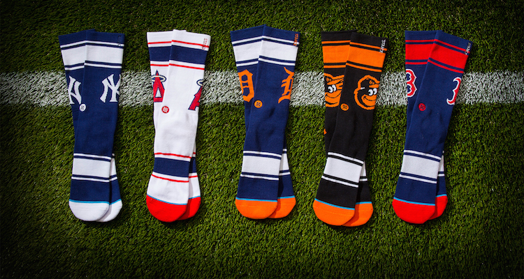 Stance's Very First MLB Sock Collection Is a Grand Slam