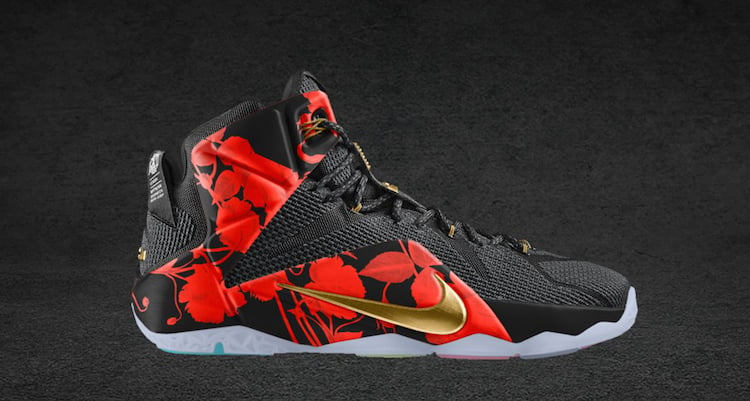 The Nike LeBron 12 Floral iD Option Is Available Now