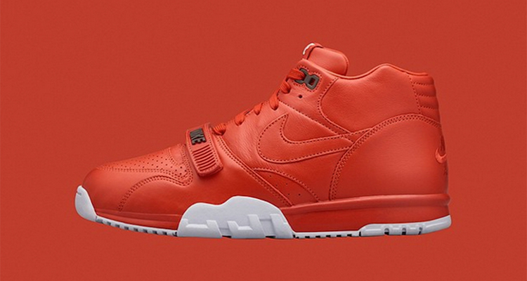 a duo of fragment x solar Nike air trainer 1 mids is coming soon 1