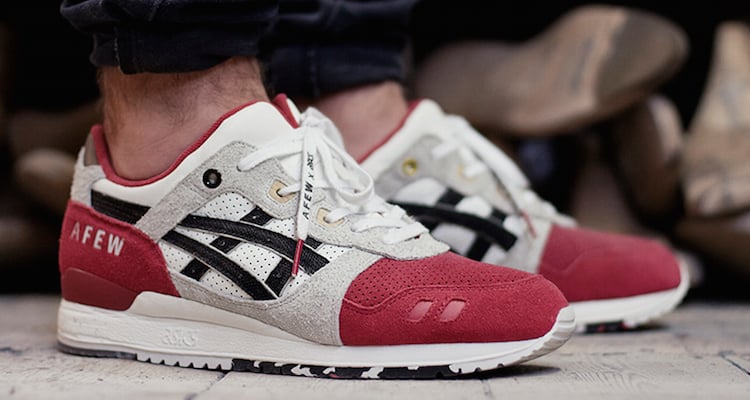 afew x ASICS Gel Lyte III Koi On-foot Preview & Release Date