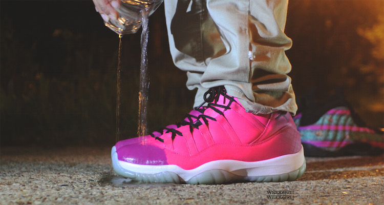 color changing jordan 11