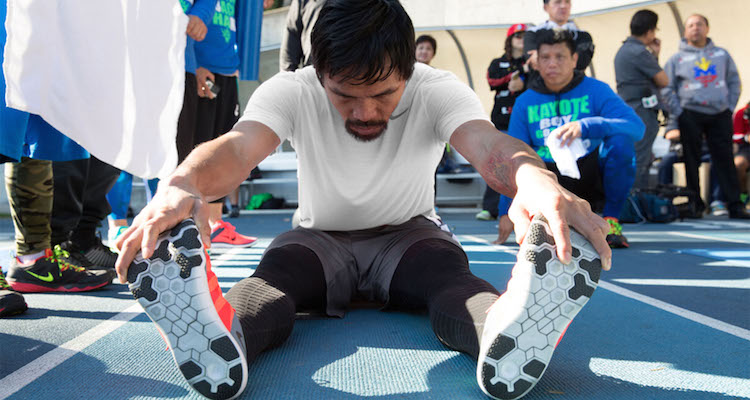 Check out Another Look Inside Manny Pacquiao's Training