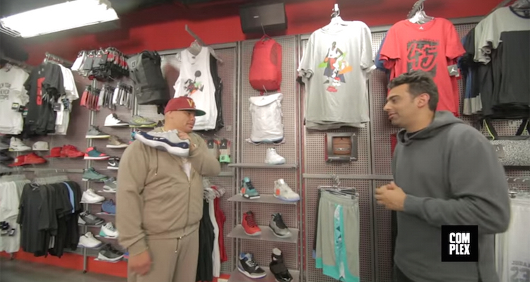 Joe La Puma Goes Sneaker Shopping with Fat Joe