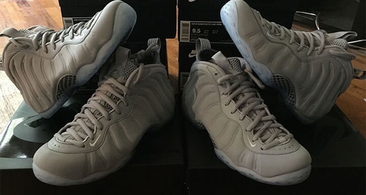 Nike Air Foamposite One Grey Suede Preview
