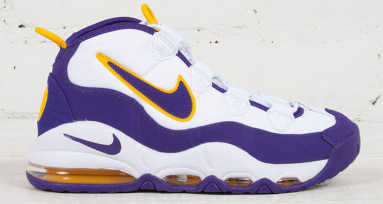 Nike Air Max Uptempo Lakers Available Now