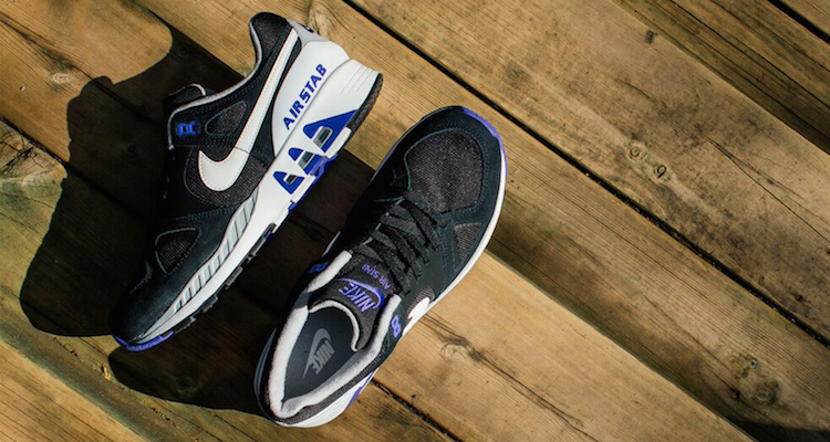 Nike Air Stab Black/Summit White Available Now