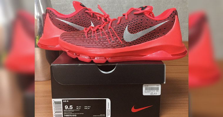 Nike KD 8 "Bright Crimson"