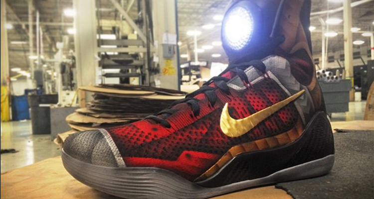 Nike Kobe 9 Elite Ironman Custom by Mache Customs