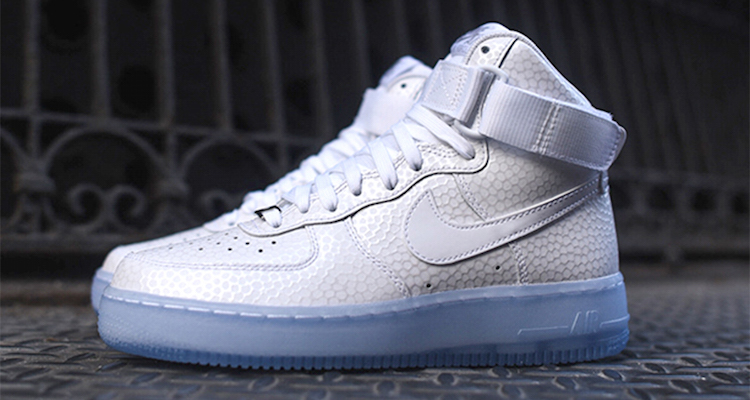 Nike WMNS Air Force 1 Hi PRM White Pearl Available Now
