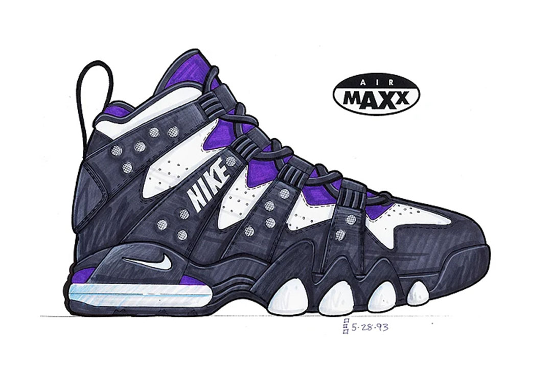 Looking Back at the Original Sketch of the Nike Air Max CB 94