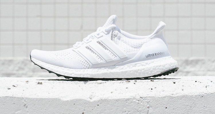 adidas Ultra Boost White/White Available Now