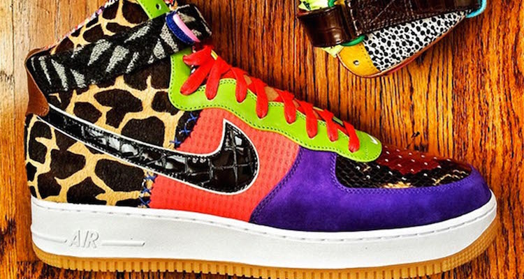 DJ Clark Kent's Nike Air Force 1 High "WTF" Bespoke