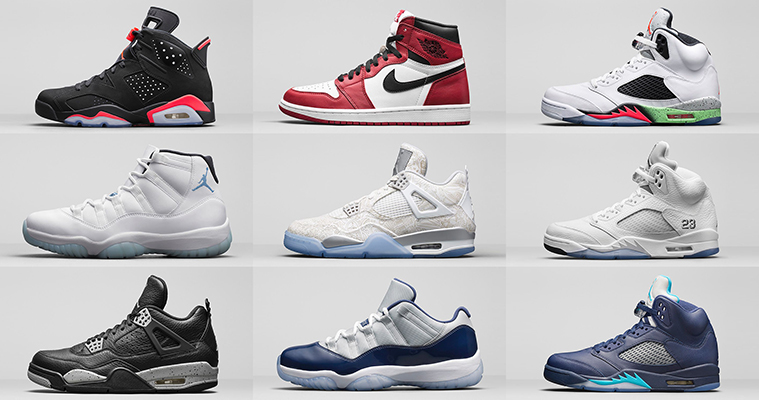 Retro Jordans Releasing at Shoe Palace 