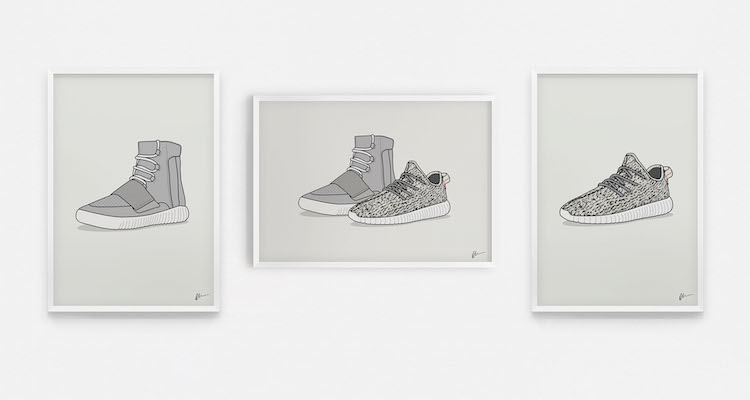 KickPosters Yeezy Boost Collection