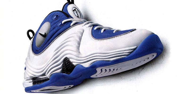 Nike air penny blue sale