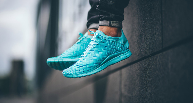 Nike free inneva woven light aqua sale