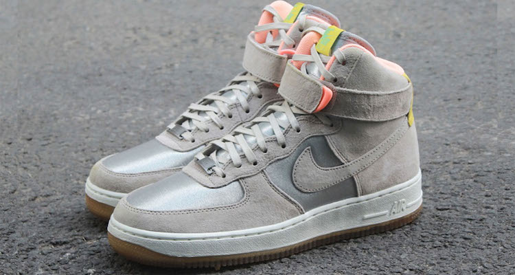 The Nike Air Force 1 High Grey/Mango Is Available Now