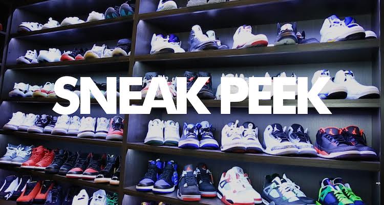 A "Sneak Peek" Inside Andre Iguodala's Sneaker Room