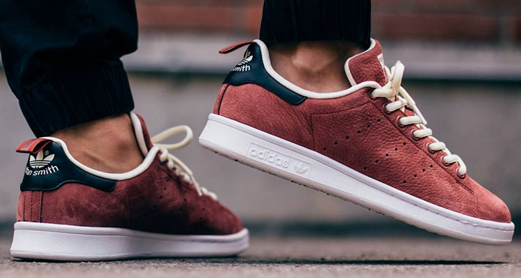 adidas stan smith rust red