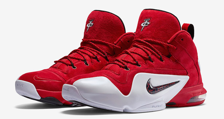 Nike Air Penny 6 Red Suede