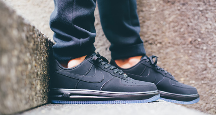 nike air force lunar black cheap online