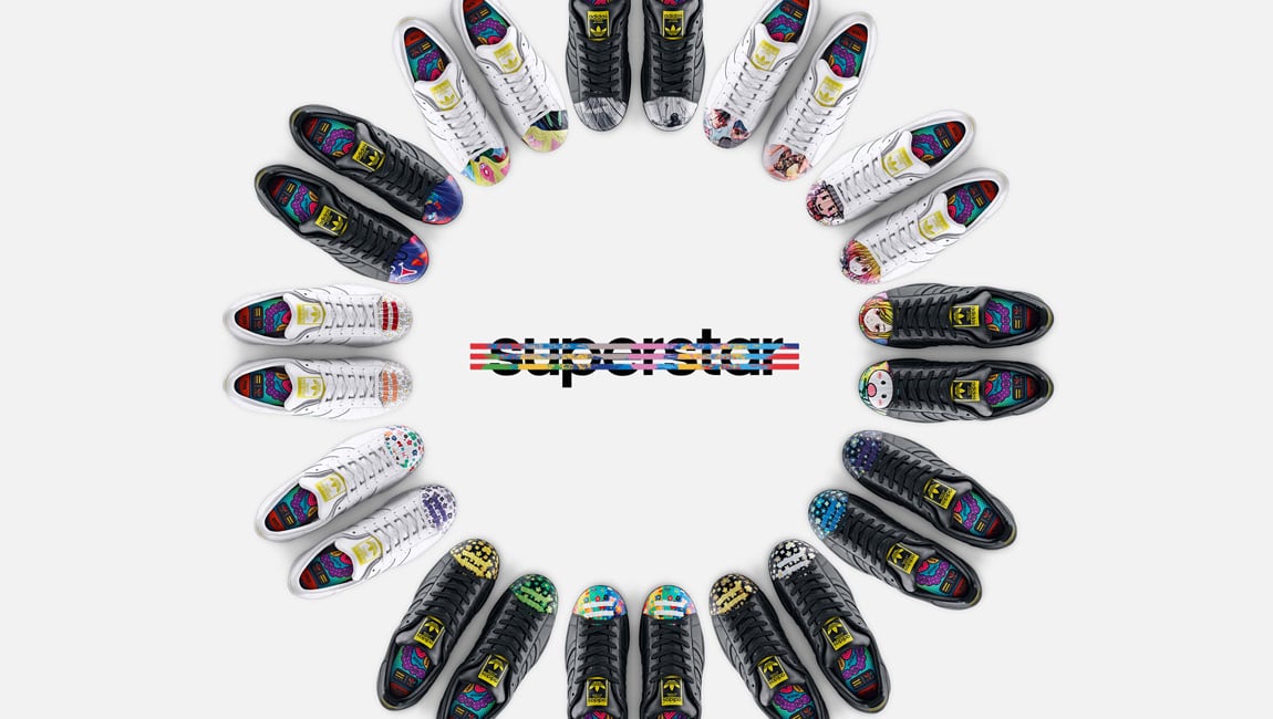 Pharrell Picks Todd James & More for adidas Supershell "Artwork" Collection