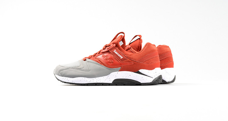 saucony grid 9000 red black