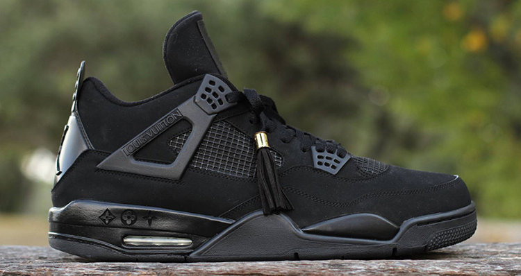 Air Jordan 4 Louis Vuitton Don Custom