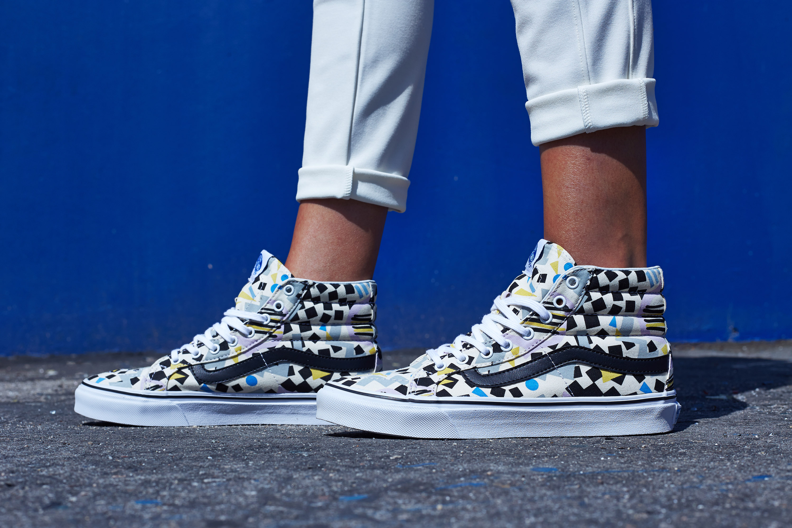 Eley Kishimoto x Vans Sk8-Hi On Foot Look