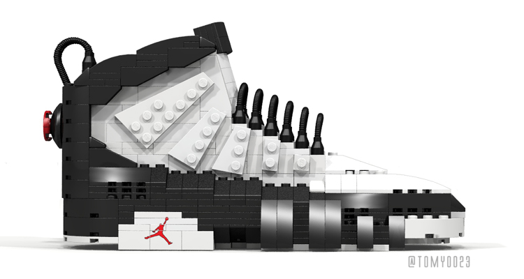 LEGO Construction Takes to the Air Jordan 9