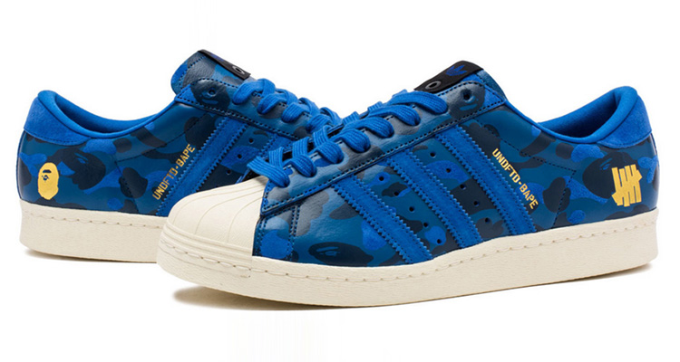 Undefeated x bape x adidas consortium superstar 80s clearance