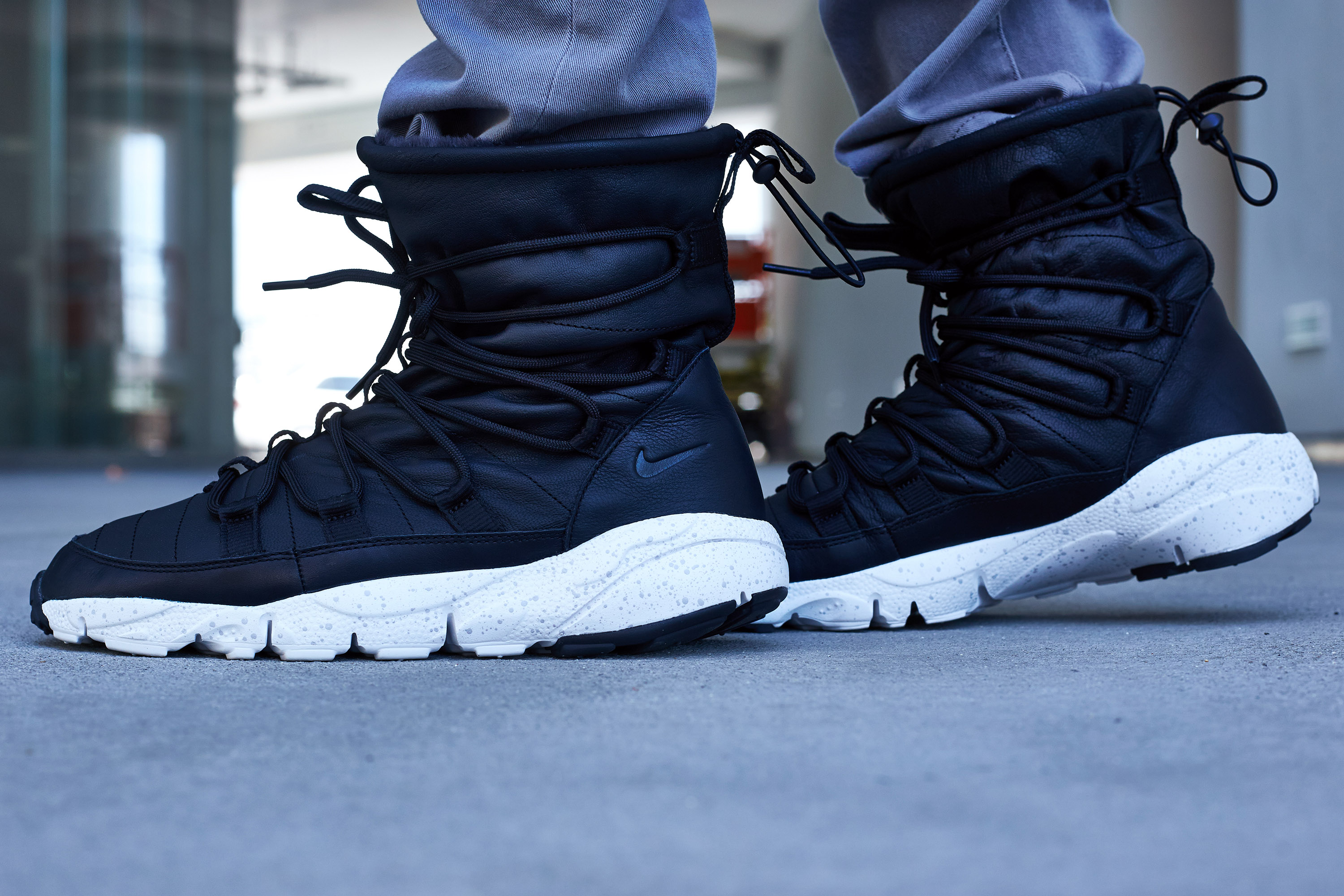 Nike Footscape Route Sneakerboot On-Foot Look
