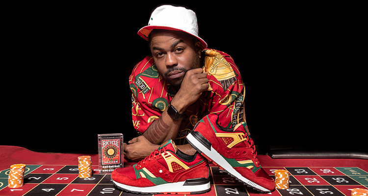 Just Blaze x Packer Shoes x Saucony Grid SD Casino Nice Kicks