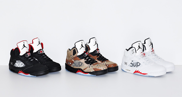 Supreme x Air Jordan 5 Release Date