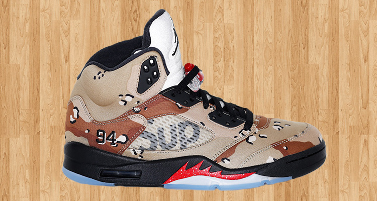 Win a Pair of Supreme x Air Jordan 5s