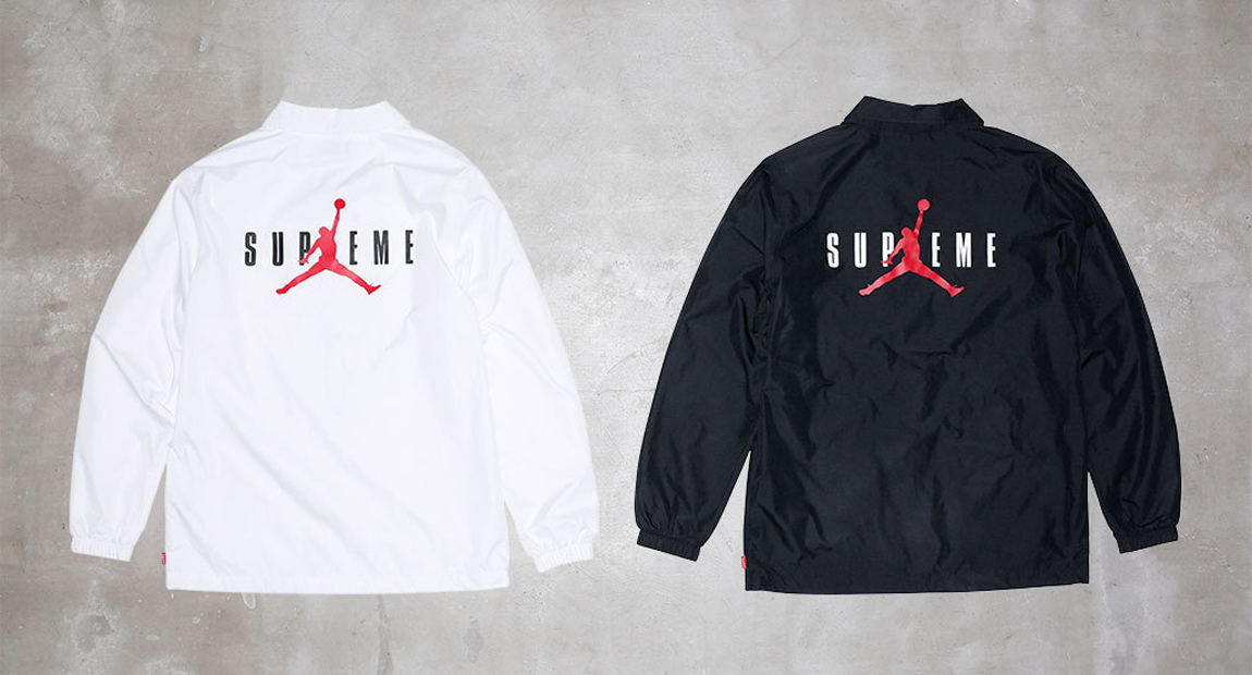 Supreme and jordan collab store
