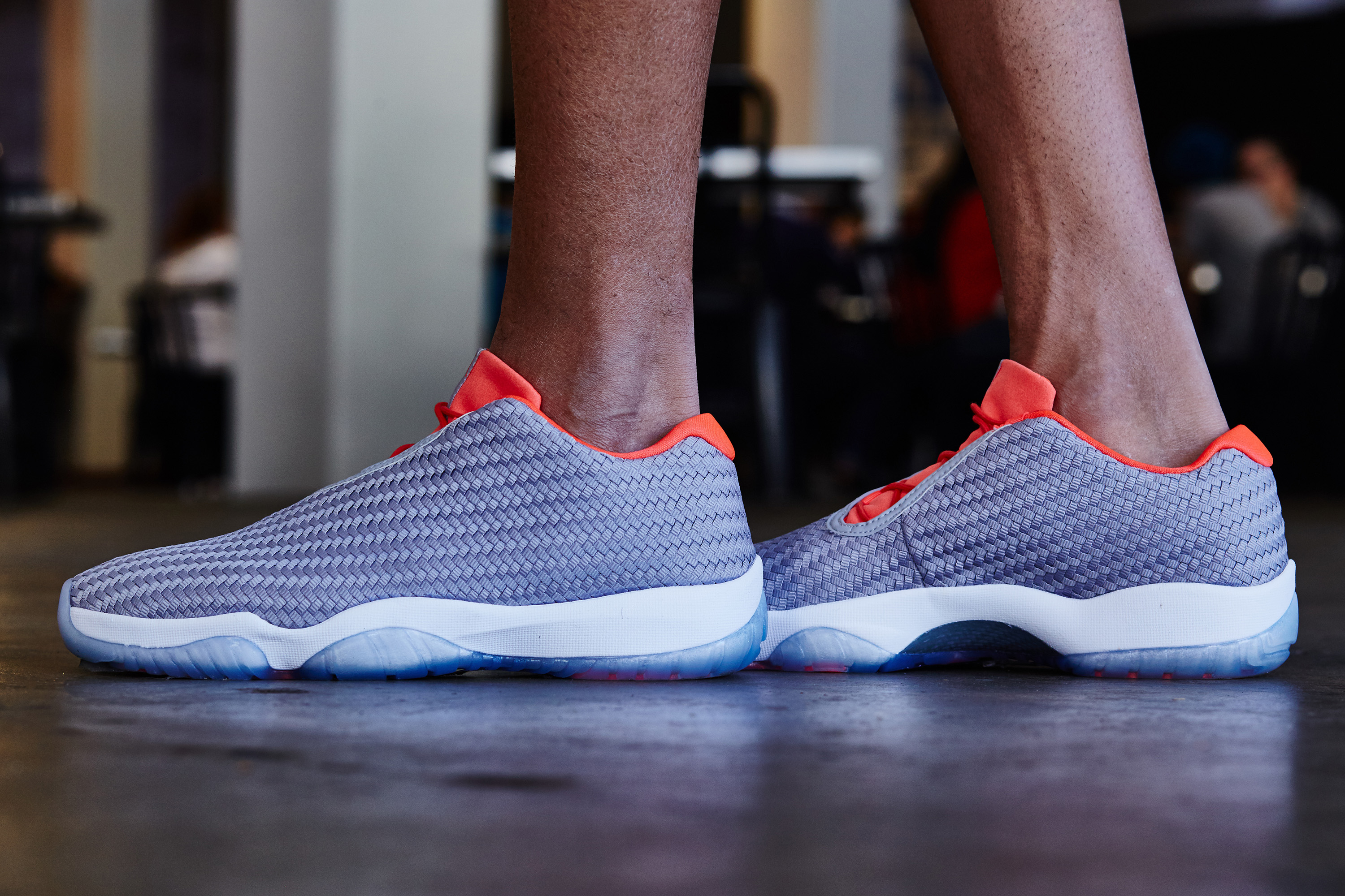 jordan future low on feet