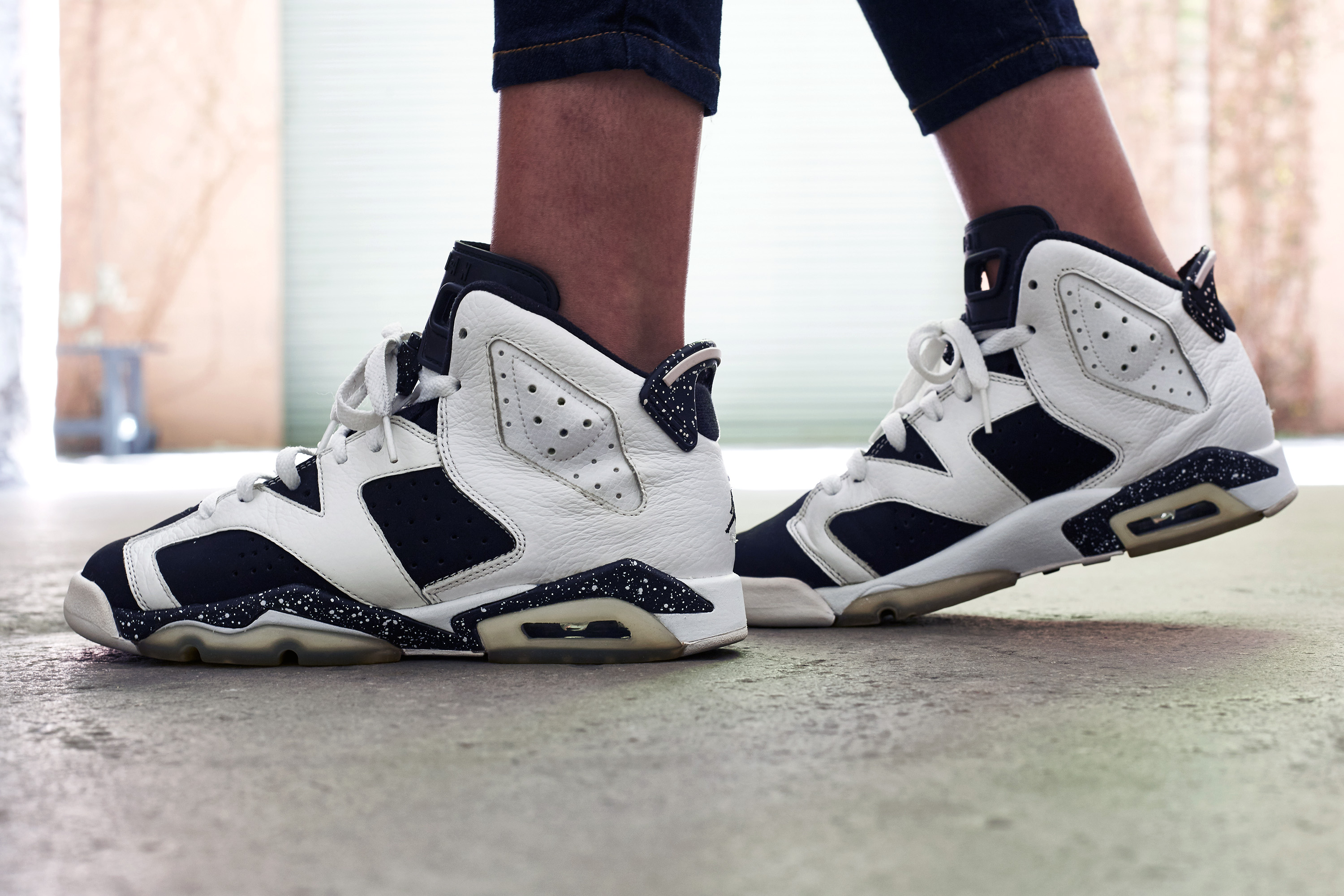 jordan 6 oreo on feet