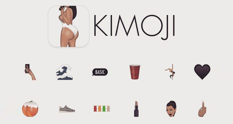 Yeezy Boost 350 Featured in Kim K's New Emoji App