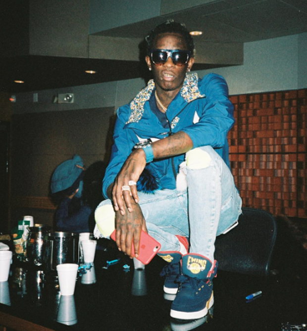 Young Thug in the Ewing 33 Hi