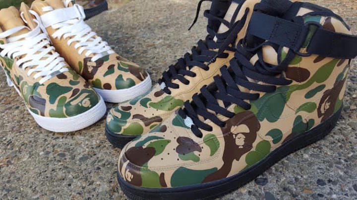 bape x air force
