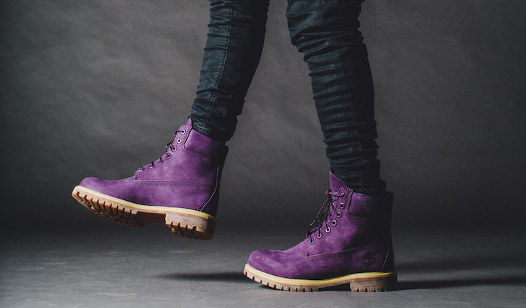 purple diamond timberlands