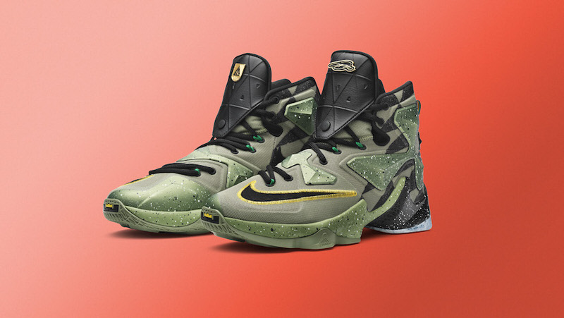 lebron 13 green