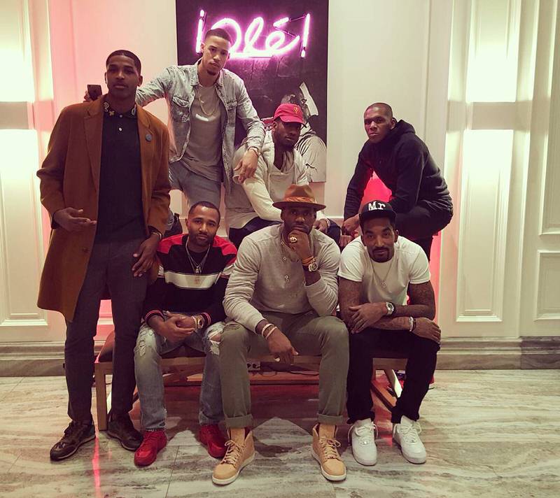 LeBron James in the Air Jordan 1 Pinnacle "Vachetta Tan"