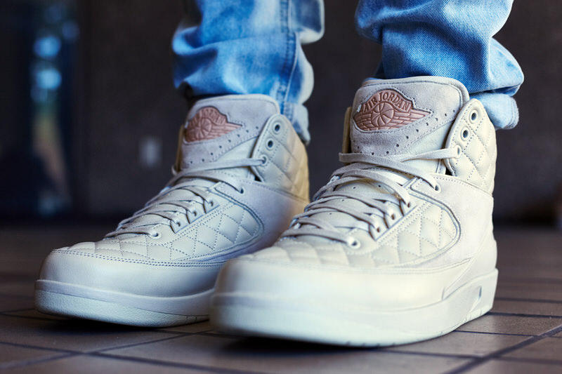 Just Don x Air Jordan 2 "Beach" On-Foot Look