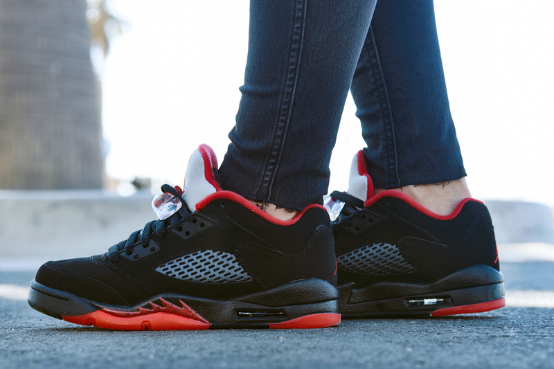 Air Jordan 5 Low "Alternate" On-Foot Look